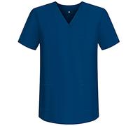 MISEMIYA - Casaca Unisex MÉDICO Enfermera Uniforme Limpieza Laboral ESTÉTICA Dentista Veterinaria Sanitario HOSTELERÍA - Ref.BZ-6801 - XL, Azul Marino 68