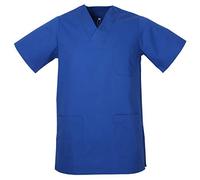 MISEMIYA - Casaca Unisex MÉDICO Enfermera Uniforme Limpieza Laboral ESTÉTICA Dentista Veterinaria Sanitario HOSTELERÍA - Ref.817 - XXL, Azul Royal