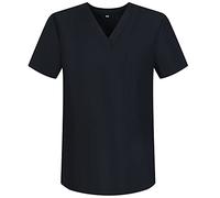 MISEMIYA - Casaca Unisex MÉDICO Enfermera Uniforme Limpieza Laboral ESTÉTICA Dentista Veterinaria Sanitario HOSTELERÍA - Ref.BZ-6801 - L, Negro 68