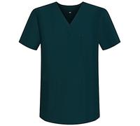 MISEMIYA - Casaca Unisex MÉDICO Enfermera Uniforme Limpieza Laboral ESTÉTICA Dentista Veterinaria Sanitario HOSTELERÍA - Ref.BZ-6801 - S, Verde 68