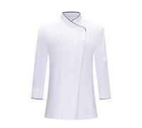 MISEMIYA - Chaqueta COCINERA Mujer - Uniformes Chef Mujer Chaqueta Mujer DE Cocina 731 - L, Blanco