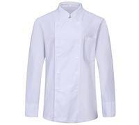 MISEMIYA - Chaqueta Cocinero Hombre - Chaqueta de Chef Hombre - Uniforme Hosteleria - - Ref.842 - L, Chaquetas Cocinero 842 - Blanco