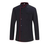 MISEMIYA - Chaqueta Cocinero Hombre - Chaqueta de Chef Hombre - Uniforme Hosteleria - - Ref.842B