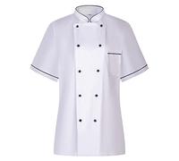 MISEMIYA - Chaqueta COCINERA Mujer - Uniformes Chef Mujer Chaqueta Mujer DE Cocina - Ref.849B - XXL, Blanco