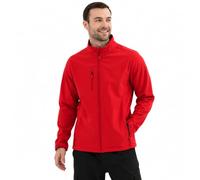 MISEMIYA Chaqueta Soft Shell para Hombre 6731 | Cortaviento, Transpirable y Elástica | 280 g/m² | Rojo | S