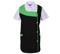 MISEMIYA Cocina MZ-631, Delantal Limpieza 631-18 Verde, XXL Unisex Adulto