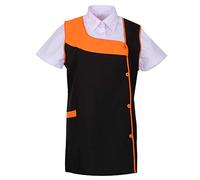 MISEMIYA Cocina MZ-631, Delantal Limpieza 631-19 Naranja, XXL Unisex Adulto