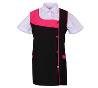 MISEMIYA Cocina MZ-631, Delantal Limpieza 631-33 Fucsia, 3XL Unisex Adulto