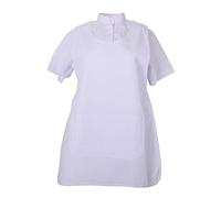 MISEMIYA - Delantal Impermeable Uniforme ESTÉTICA Laboral Limpieza CLINICA Hospital Veterinaria SANIDAD Médico Enfermera - Ref.868 - M, Delantal Limpieza 868-2 Blanco