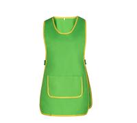 MISEMIYA - Delantal Limpieza Uniforme Laboral CLINICA MÉDICOS Limpieza Veterinaria Sanitarios HOSTELERÍA- Ref.868 - M, Verde Manzana 21