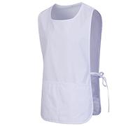 MISEMIYA - Delantal Limpieza Uniforme Laboral CLINICA MÉDICOS Limpieza Veterinaria Sanitarios HOSTELERÍA- Ref.868 - XL, Blanco 68