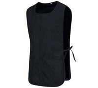 MISEMIYA - Delantal Limpieza Uniforme Laboral CLINICA MÉDICOS Limpieza Veterinaria Sanitarios HOSTELERÍA- Ref.868 - XL, Negro 68