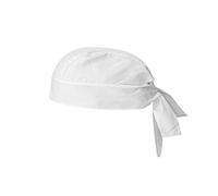 MISEMIYA - Gorro Bandana Gorro Chef Bandana Gorro Cocinero Gorro Camarero Gorro Carnicero - Ref.926 - Blanco