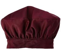 MISEMIYA Chef Gorro Forma Seta 918, Granate, Talla Única Unisex Adulto