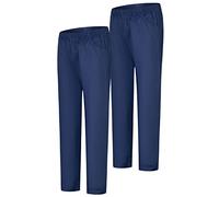 MISEMIYA - Pack 2 Pcs - PANTALÓN Sanitario Unisex - Uniforme Sanitario Uniformes MEDICOS PANTALÓN DE Trabajo - Ref.8312 * 2 pcs - 5XL, Azul Marino 21
