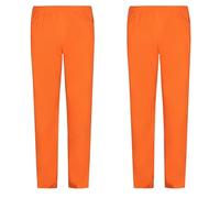 MISEMIYA - Pack 2 Pcs - PANTALÓN Sanitario Unisex - Uniforme Sanitario Uniformes MEDICOS PANTALÓN DE Trabajo - Ref.8312 * 2 pcs - XS, Naranja