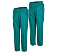 MISEMIYA - Pack 2 Pcs - PANTALÓN Sanitario Unisex - Uniforme Sanitario Uniformes MEDICOS PANTALÓN DE Trabajo - Ref.8312 * 2 pcs - XS, Verde 21