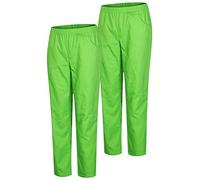 MISEMIYA - Pack 2 Pcs - PANTALÓN Sanitario Unisex - Uniforme Sanitario Uniformes MEDICOS PANTALÓN DE Trabajo - Ref.8312 * 2 pcs - 5XL, Verde Manzana 21