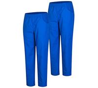 MISEMIYA - Pack 2 Pcs - PANTALÓN Sanitario Unisex - Uniforme Sanitario Uniformes MEDICOS PANTALÓN DE Trabajo - Ref.8312 * 2 pcs - XL, Azul Royal 21
