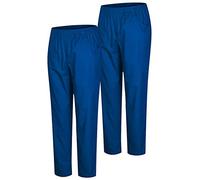 MISEMIYA - Pack 2 Pcs - PANTALÓN Sanitario Unisex - Uniforme Sanitario Uniformes MEDICOS PANTALÓN DE Trabajo - Ref.8312 * 2 pcs - XS, Azul 37 21
