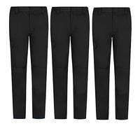 MISEMIYA - Pack 3 Pcs - PANTALÓN Hombre DE Trabajo MULTIBOLSILLO Uniforme Laboral Industrial Taller MECÁNICO Ref.9100-60, Negro