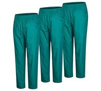 MISEMIYA - Pack 3 Pcs - PANTALÓN Sanitario Unisex - Uniforme Sanitario Uniformes MEDICOS PANTALÓN DE Trabajo - 3XL, Verde 21