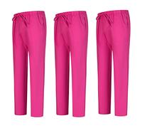 MISEMIYA - Pack 3 Pcs - PANTALÓN Sanitario Unisex - Uniforme Sanitario Uniformes MEDICOS PANTALÓN DE Trabajo -3-6802 - L, Fucisa 68