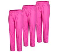 MISEMIYA - Pack 3 Pcs - PANTALÓN Sanitario Unisex - Uniforme Sanitario Uniformes MEDICOS PANTALÓN DE Trabajo - XL, Fucsia 21