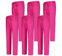 MISEMIYA - Pack 6 Pcs - PANTALÓN Sanitarios Unisex Cintura ELÁSTICA UNIFORMEES Sanitarios Uniformes MEDICOS UNFIROMES - M, Fucisa