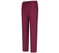 MISEMIYA - PANTALÓN Sanitarios Unisex (Antilejía - No Destiñe - Resistente al Cloro)- BZ-6802 - XL, Granate 68