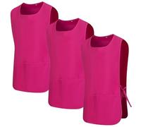 MISEMIYA - Paquete 3 Unidades - Delantal Limpieza Uniforme Laboral CLINICA MÉDICOS Limpieza Veterinaria 3-3301 - M, Fucisa 68