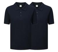 Paquete de 2 Unidades - Polo 100% Algodón Uniforme Laboral Industrial Taller MECÁNICO 2-PO200