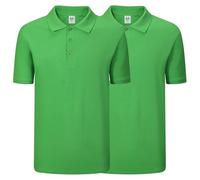 Paquete de 2 Unidades - Polo 100% Algodón Uniforme Laboral Industrial Taller MECÁNICO 2-PO200