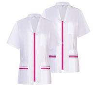 MISEMIYA - Paquetes 2 Unidades - Camisa Sanitario Mujer - Uniforme Sanitario - Uniforme HOSTELERÍA 712 - XL, Fucsia 21