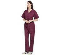 MISEMIYA - Pijama Sanitario (Antilejía y No Destiñe) Conjuntos Uniformes Sanitarios Unisex - Uniformes Medicos 6801-6802 - M, Granate 68
