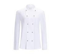 MISEMIYA - Chaqueta COCINERA Mujer - Uniformes Chef Mujer Chaqueta Mujer DE Cocina - Ref.848 - XL, Chaquetas Cocinera 848 - Blanco