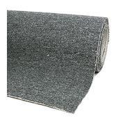 Misento Alfombra Henry Auslegware por metros, suelo para uso privado, color antracita, 400 x 400 cm