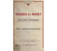 Misère Et Mort Nos Deux Compagnes (ebook)
