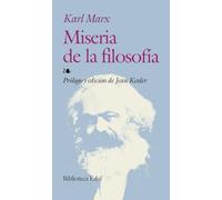 Miseria De La Filosofia
