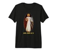 Misericordia Divina JESÚS, CONFÍO EN TI Camiseta Premium