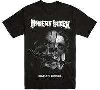 Misery Index Complete Control Men T-Shirt Black Unisex Tops Casual tee S