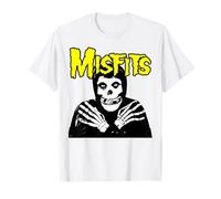 Misfits - Cross Hands Yellow Skull White Camiseta