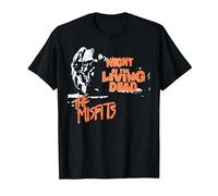 Misfits Night of The Living Dead Camiseta, Hombre, Negro, 6XL