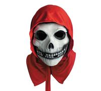Misfits The Fiend Rojo Capucha Cabeza Completa Máscara Adulto Disfraz Accesorio