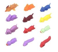 MisFun 12 Piezas Tirachinas Niño, Goma Tirachinas, Slingshot de Dedos, Goma Elastica Jugar Niña, Juguetes de Voladores Elástico para Pascua, Navidad, Cumpleañ (Color Aleatorio)