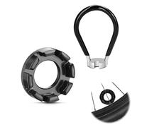 MisFun 2 Piezas Erramienta para Radios de Bicicleta, Llaves para Radios de Rueda de Bicicleta, Tamaño 10-15 Herramienta de Radios de Llave de Bicicleta Universal para Ajustar Llantas de Bicicleta