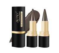 MisFun 2 Piezas Maquillaje Liner, Eyeliner Waterproof, Delineador de Ojos Waterproof, Lápiz Delineador de Gel de Lapiz de Ojos, Eyeliner Negro Resistente Al Agua Gel Delineador de Ojos (Marrón)