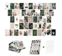 MisFun 50 Piezas Posters para Pared, Aesthetic Posters, Decoracion Habitacion Aesthetic, Cuadros Aesthetic, con 120 Puntos de Adhesivo, para Dormitorio, Sala de Estar, Dormitorio (D)