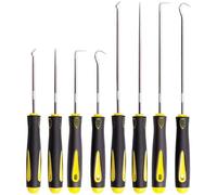 MisFun 8 Piezas Ganzúa y Gancho de Largo Alcance, Anillo Tórico y Removedor de Sellos, Herramientas para Aceite Sello Junta Precisión Destornillador