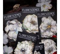 MisFun 80 Piezas Pegatinas Flores, Pegatinas Scrapbooking Pegatinas De Flores, Pegatinas Decorativas Transparentes, Calcomanías Estéticas De Flores Naturales, Pegatinas De Plantas Impermeables